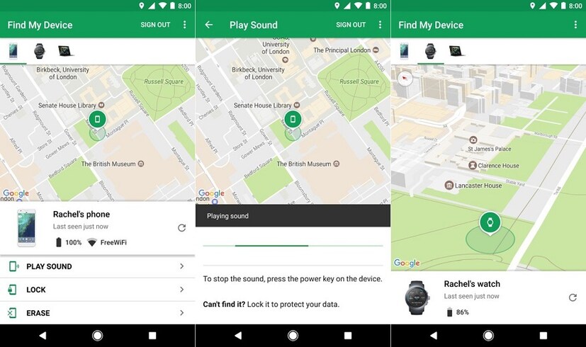 এই ফিচারে কোন Android স্মার্টফোন কোন নির্দিষ্ট মুহুর্তে কোথায় রয়েছে তা যেমন জানা যায় একই ভাবে অতীতে কোথায় গিয়েছিল ম্যাপে তা দেখা যায়। গুগল ম্যাপস ব্যবহার করে কম্পিউটার থেকে সহজেই স্মার্টফোনের লোকেশান জানা সম্ভব। (Photo collected)
