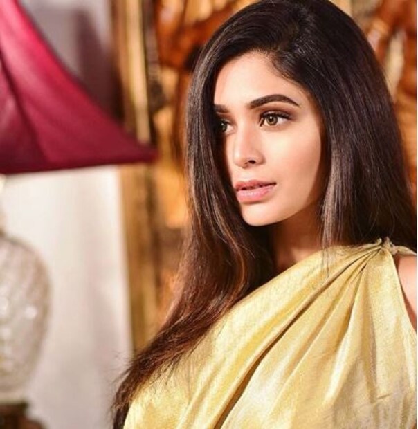 সোনালি পোশাকে রীতাভরির চমক ! Photo: Instagram 