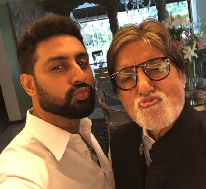 দু’জনে অনেক সময়ই একসঙ্গে ছবি তোলে আর সোশ্যাল মিডিয়ায় পোস্ট করেন ৷ অমিতাভ নিজেও যথেষ্ট সাবলীল সোশ্যাল মিডিয়ায় ৷ একসঙ্গে তাই দারুণ সব মজার পোস্ট করেন তাঁরা ৷ Photo Courtesy: Instagram 