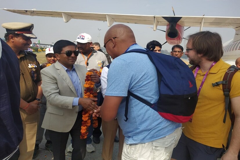 বিশেষ আন্তর্জাতিক প্রতিনিধিদের আজ বিমানবন্দরে স্বাগত জানান হয়েছে।