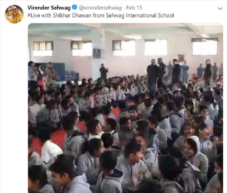 ♦ বীরুর প্রতিক্রিয়া সবার থেকে আলাদা, ঠিক তাঁর ব্যাটিং-এর মতোই। নজপগড়ের নবাব শনিবার টুইট করে জানালেন, ‘শহিদ জওয়ানদের সন্তানদের লেখাপড়ার ভার নিতে চাই”।