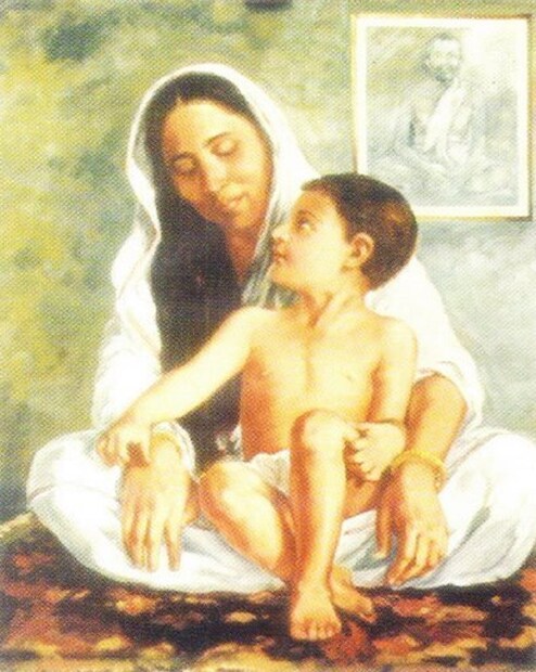 তিনি স্বয়ং মা সরস্বতী, লক্ষ্মী, জগদ্ধাত্রী তিনি মা ৷ এই মাতৃসেবায় মেতেছে সারা বিশ্ব ৷ তিনি সবার মা, তিনি আমাদের মা ৷ ছবি সংগৃহীত ৷ 