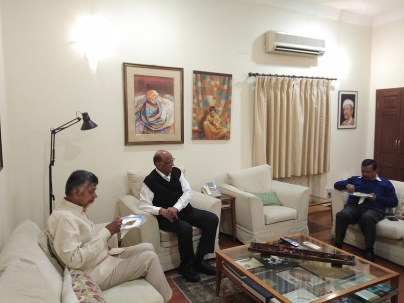 উপস্থিত ছিলেন মমতা বন্দ্যোপাধ্যায়, চন্দ্রবাবু নাইডু, অরবিন্দ কেজরিওয়াল, ফারুক আবদুল্লা (Image: Prashant Lila Ramdas, News18)