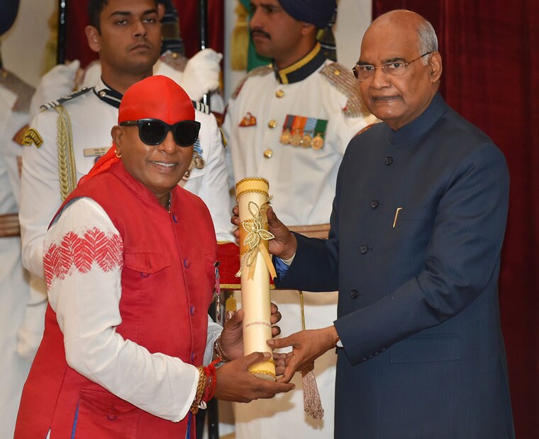 সঙ্গীতশিল্পী শিবমণিও ভূষিত হলেন পদ্ম সম্মানে ৷  (Image: PTI)