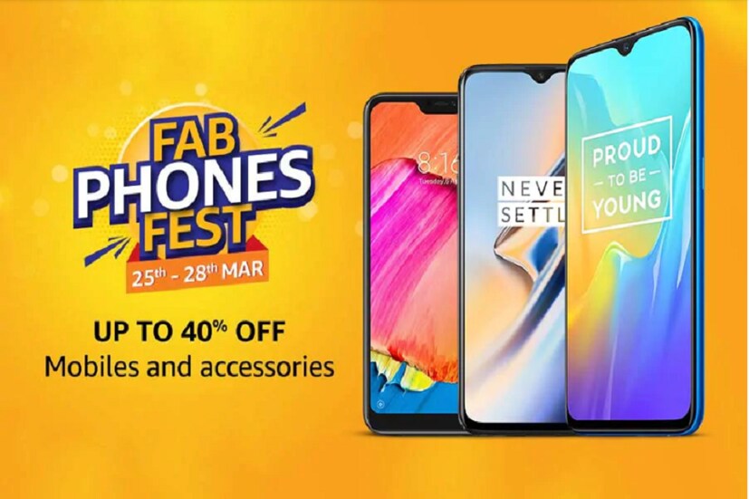 ফের স্মার্টফোনের উপর সেল নিয়ে হাজির Amazon। 25- 28 মার্চ পর্যন্ত চলবে Amazon Fab Phones Fest Sale।  এই অফারে একাধিক স্মার্টফোনে পেয়ে যাবেন আকর্ষনীয় ছাড়।