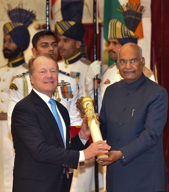 JC2 Ventures সিইও জন চেম্বারস পেলেন পদ্ম সম্মান ৷ (Image: PTI)