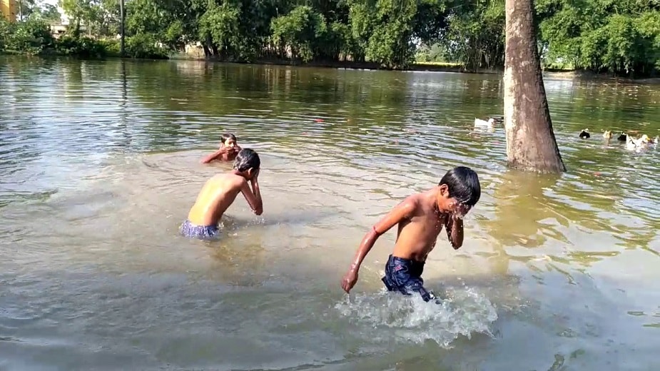 মাঠে খেলে গায়ে ধুলো মেখে, এক ঝাঁপে পুকুরে। সেখানে মজার সাঁতার। ডুব সাঁতার আরও কত কী। জল থেকে যেন উঠতেই ইচ্ছে করত না। বাড়ি থেকে লাঠি নিয়ে কেউ তেড়ে না এলে ওঠার নাম হত না পুকুর থেকে। কিন্তু আজকালকার বাচ্চারা পুকুরে নামে না। তারা সুইমিংপুলে যায়। সাঁতার কাটে। তারা জানে না পুকুরের মজা। হারিয়ে যাচ্ছে সব কিছুই জীবন থেকেই।photo source collected মাঠে খেলে গায়ে ধুলো মেখে, এক ঝাঁপে পুকুরে। সেখানে মজার সাঁতার। ডুব সাঁতার আরও কত কী। জল থেকে যেন উঠতেই ইচ্ছে করত না। বাড়ি থেকে লাঠি নিয়ে কেউ তেড়ে না এলে ওঠার নাম হত না পুকুর থেকে। কিন্তু আজকালকার বাচ্চারা পুকুরে নামে না। তারা সুইমিংপুলে যায়। সাঁতার কাটে। তারা জানে না পুকুরের মজা। হারিয়ে যাচ্ছে সব কিছুই জীবন থেকেই।photo source collected