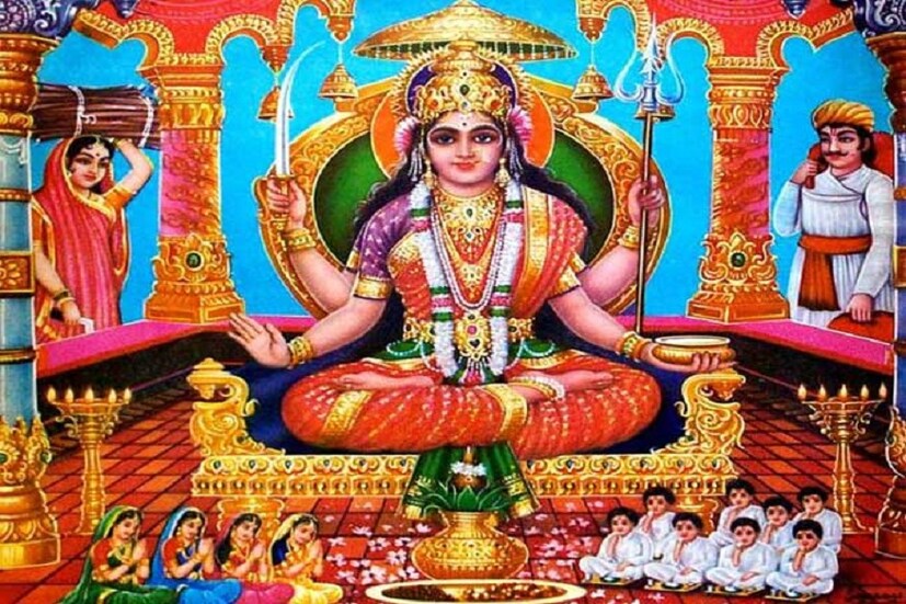 মা সন্তোষীকে সন্তুষ্ট করলে লক্ষ্মীও সন্তুষ্ট থাকেন ৷ শাস্ত্রমতে সিদ্ধিদাতা গণেশের মেয়ে মা সন্তোষী ৷ গণেশ আর লক্ষ্মী ভাইবোন অর্থাৎ মা লক্ষ্মী-সন্তোষী ও পিসি-ভাইঝি ৷ ছবি সংগৃহীত ৷