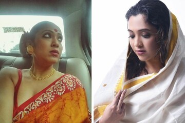 নীচে মাথা আর দু’পা শূন্যে , ছবি তুলে সোশ্যাল মিডিয়ায় পোস্ট করে দিলেন ‘ঋ’
