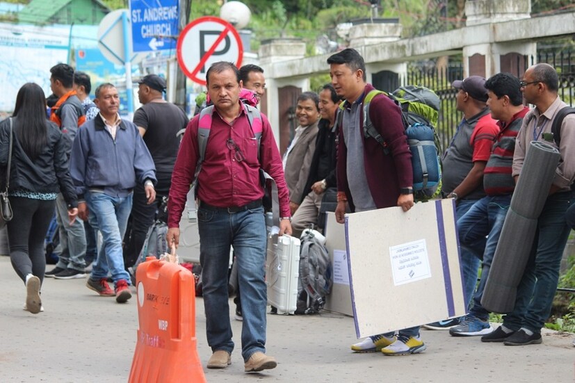 সাতটি বিধানসভা কেন্দ্র নিয়ে দার্জিলিং লোকসভা কেন্দ্র। গতবার জিতেছিল বিজেপি। Picture- Siddhartha Sarkar