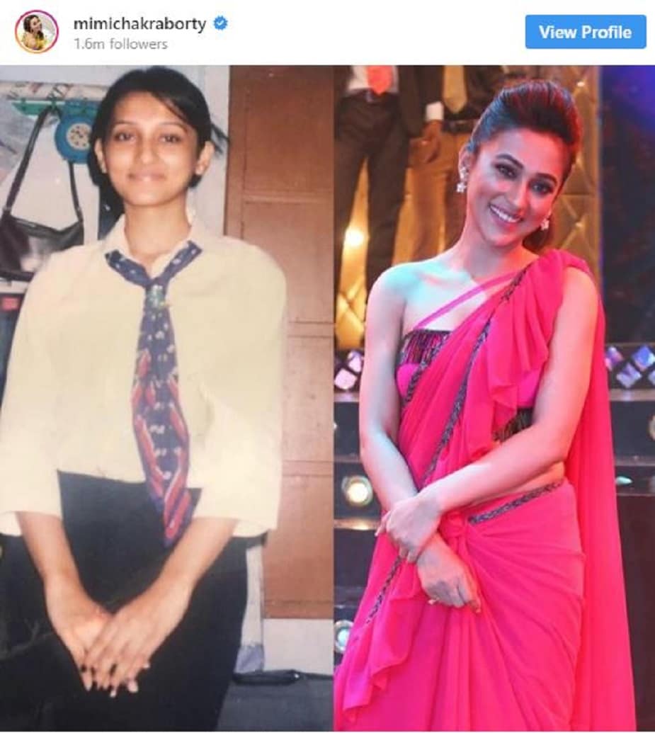 ১০ বছর আগে জনপ্রিয় নায়িকা ও এ'বছরের লোকসভা ভোটে যাদবপুর কেন্দ্রের তৃণমুল প্রার্থী মিমির ছবি।Photo Source: Instagram ১০ বছর আগে জনপ্রিয় নায়িকা ও এ'বছরের লোকসভা ভোটে যাদবপুর কেন্দ্রের তৃণমুল প্রার্থী মিমির ছবি।Photo Source: Instagram