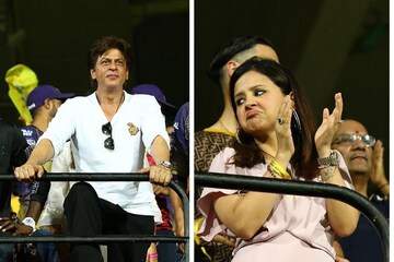 #IPL2019: শাহরুখের মুখোমুখি ধোনির মেয়ে, তারপর যা হল মাঠে ...