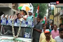 নির্বাচনী প্রচারে তৃণমূল প্রার্থী কাকলি ঘোষ দস্তিদার, দেখুন ভিডিও নির্বাচনী প্রচারে তৃণমূল প্রার্থী কাকলি ঘোষ দস্তিদার, দেখুন ভিডিও