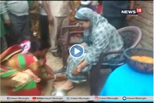 পা ধুয়ে দিলেন আদিবাসী মহিলা,প্রচারে গিয়ে তুমুল বিতর্কের মুখে মৌসম বেনজির নূর পা ধুয়ে দিলেন আদিবাসী মহিলা,প্রচারে গিয়ে তুমুল বিতর্কের মুখে মৌসম বেনজির নূর