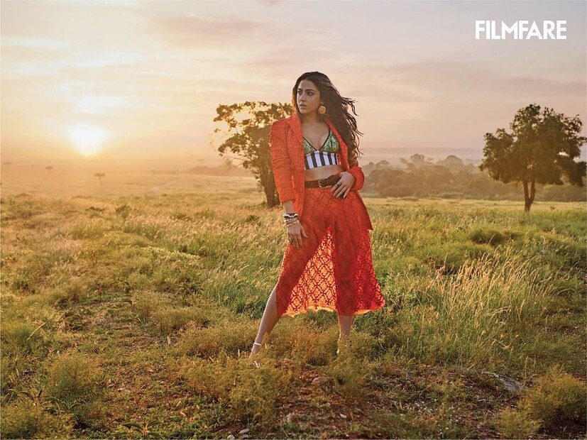 হট ছবিতে সারা আলি খান ৷ ছবি সৌজন্যে - Vogue ৷