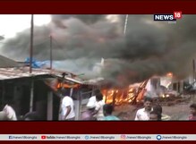 নিউটাউনে বিধ্বংসী আগুনের রোমহর্ষক ভিডিও নিউটাউনে বিধ্বংসী আগুনের রোমহর্ষক ভিডিও
