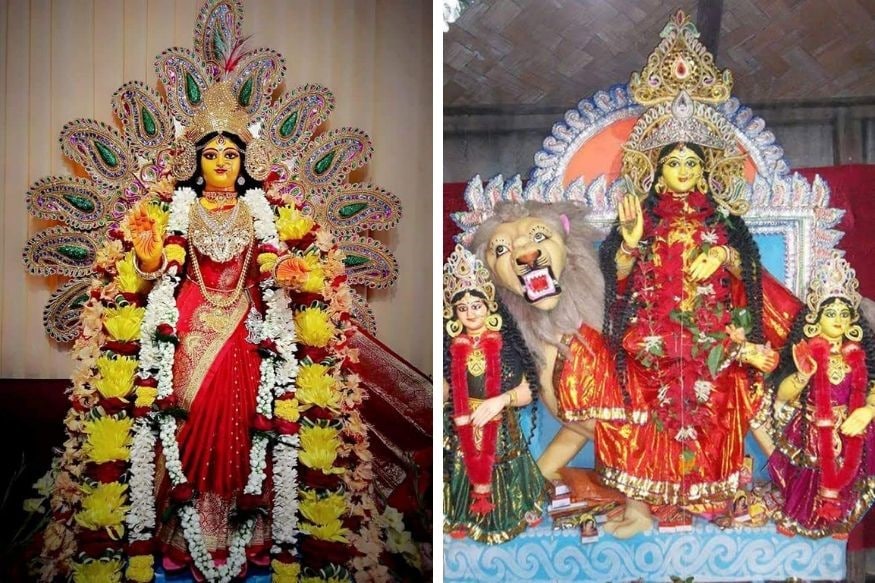 ♦ যাঁর নামে মধুর ও মনোহর, যাঁর হাতে বর ওঅভয় মুদ্রা, যিনি দ্বিভুজা ও গৌরবর্ণা, যিনি রক্তপদ্মাসনে উপবিষ্টা ও মুকুট দ্বারা উজ্জ্বলরূপে ভূষিতা, যিনি রক্তবর্ণ কৌষেয় বস্ত্র পরিধান করে আছেন ৷ যিনি সহাস্যবদনা, সুন্দরাননা ও নবযৌবনা ৷ যিনি সুন্দরাঙ্গী ও মধুর লাবণ্যযুক্তা, তিনিই দেবী মঙ্গলচণ্ডী ৷ ♦ যাঁর নামে মধুর ও মনোহর, যাঁর হাতে বর ওঅভয় মুদ্রা, যিনি দ্বিভুজা ও গৌরবর্ণা, যিনি রক্তপদ্মাসনে উপবিষ্টা ও মুকুট দ্বারা উজ্জ্বলরূপে ভূষিতা, যিনি রক্তবর্ণ কৌষেয় বস্ত্র পরিধান করে আছেন ৷ যিনি সহাস্যবদনা, সুন্দরাননা ও নবযৌবনা ৷ যিনি সুন্দরাঙ্গী ও মধুর লাবণ্যযুক্তা, তিনিই দেবী মঙ্গলচণ্ডী ৷