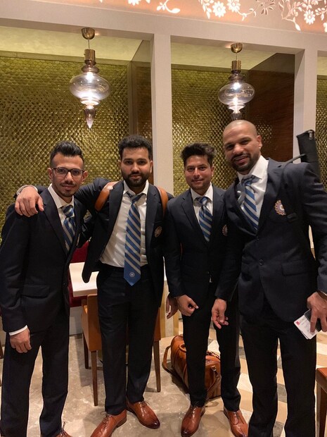 Photo Courtesy-Yuzuvendra Chahal / Twitter Handle 