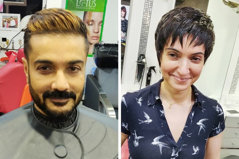 • মাত্র কয়েকদিনের ব্যবধানে দু’জনেই ছেঁটে ফেললেন চুল ৷ ছবি: ফেসবুক ৷