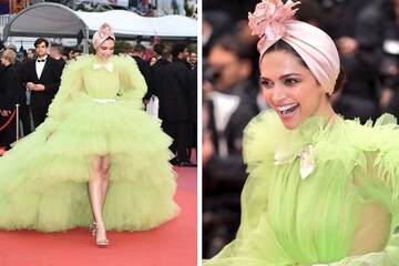 লাইম গ্রিন পোশাক, মাথায় পাগড়ি... অভিনব রূপে কান-এ ধরা দিলেন দীপিকা লাইম গ্রিন পোশাক, মাথায় পাগড়ি... অভিনব রূপে কান-এ ধরা দিলেন দীপিকা