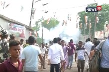 কাঁকিনাড়ায় মদন মিত্রের গাড়ি লক্ষ্য করে বোমা কাঁকিনাড়ায় মদন মিত্রের গাড়ি লক্ষ্য করে বোমা