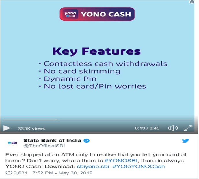 মোবাইলে এই অ্যাপ ডাউনলোড করতে হবে ৷ YONO ক্যাশ সিলক্ট করতে হবে ৷ এরপরে ৬ সংখ্যান পিন নির্বাচিত করতে হবে ৷ এই পিন মনে রাখতে হবে ৷ এটিএম থেকে টাকা তোলার সময়ে এই পিন প্রয়োজন হবে ৷ মোবাইলে একটি SMS পাঠানো হবে তাতেই থাকবে বিস্তারিত বিবরণ ৷ প্রতীকী ছবি ৷