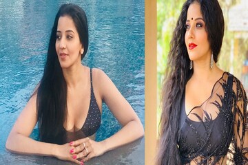 ফের সোশ্যাল মিডিয়ায় ঝড় তুললেন ঝুমা বউদি ! কালো বিকিনিতে ধরেছে আগুন