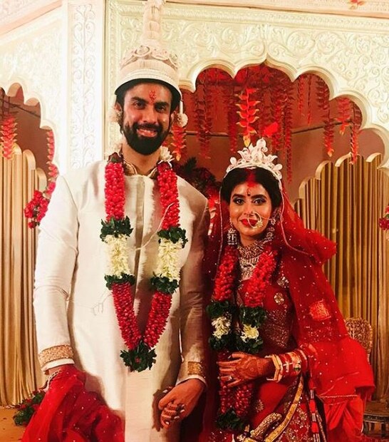 গোয়ানিজ ও বাঙালি দুই মতেই বিয়ে সম্পন্ন হয় রাজীব ও সুস্মিতার ৷ 