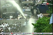 কাঁদানে গ্যাস ও জল কামানে ধুয়ে দেড়ঘণ্টায় শেষ বিজেপির অভিযান কাঁদানে গ্যাস ও জল কামানে ধুয়ে দেড়ঘণ্টায় শেষ বিজেপির অভিযান