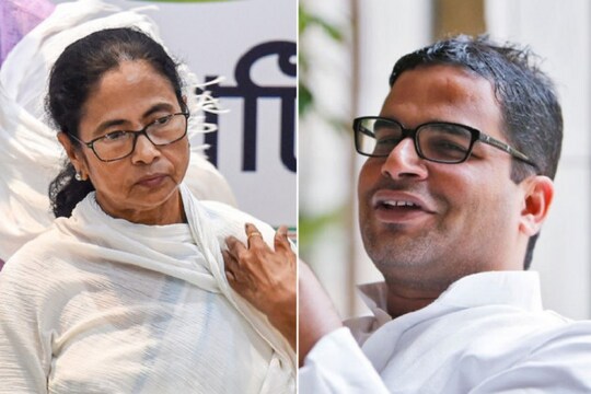 মমতা বন্দ্যোপাধ্যায় ও প্রশান্ত কিশোর