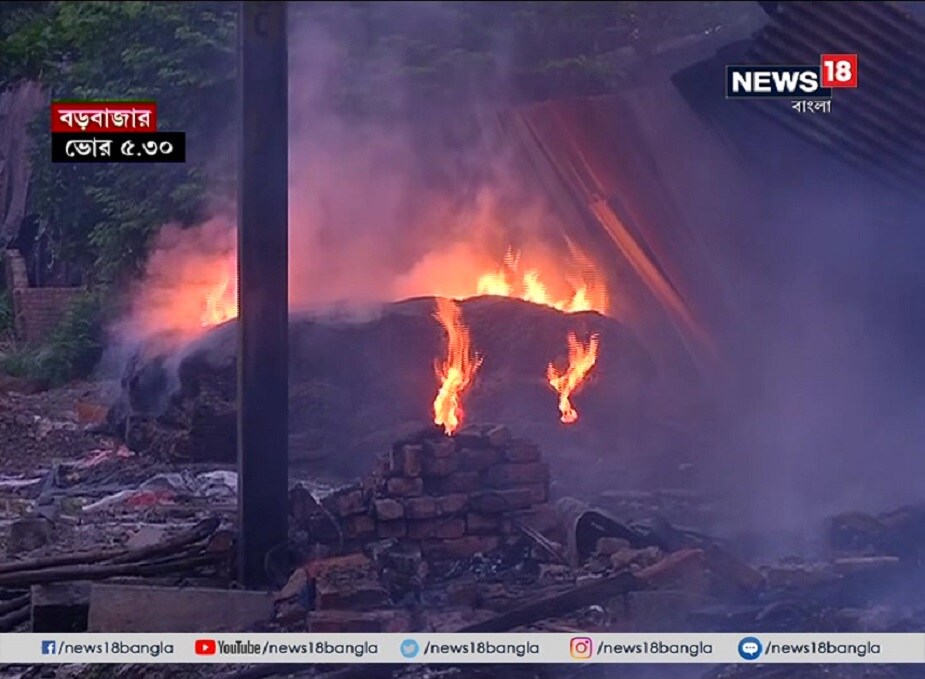 নিরাপত্তার কারণে স্থানীয়দের ওই এলাকা থেকে সরিয়ে দেওয়া হয়েছে। তবে গুদামে অগ্নি নির্বাপণ ব্যবস্থা না থাকাতেই আগুন বিরাট আকার ধারণ করেছে বলে অভিযোগ। দমকল বিভাগ জানিয়েছে, প্রচুর পরিমাণ দাহ্য পদার্থ মজুত থাকলেও, ওই গুদামে জলের রিজার্ভার ছিল না। ছিল না অগ্নি নির্বাপণ ব্যবস্থাও। নিরাপত্তার কারণে স্থানীয়দের ওই এলাকা থেকে সরিয়ে দেওয়া হয়েছে। তবে গুদামে অগ্নি নির্বাপণ ব্যবস্থা না থাকাতেই আগুন বিরাট আকার ধারণ করেছে বলে অভিযোগ। দমকল বিভাগ জানিয়েছে, প্রচুর পরিমাণ দাহ্য পদার্থ মজুত থাকলেও, ওই গুদামে জলের রিজার্ভার ছিল না। ছিল না অগ্নি নির্বাপণ ব্যবস্থাও।