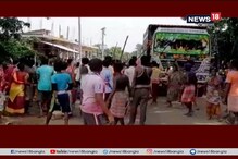 বিক্ষোভ হাতাহাতিতে রণক্ষেত্র পাড়ুই