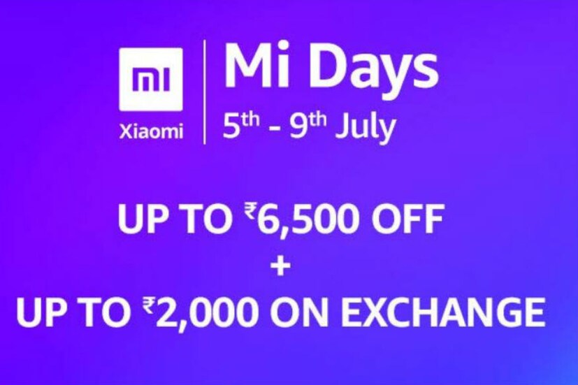 চলছে Mi Days Sale। গ্রাহকরা এই সেলে লাভ ওঠাতে পারবেন Amazon আর Mi.com-এ। এই সেলে Xiaomi-র ফোন কিনলে পেয়ে যাবেন 6,500 তালা পর্যন্ত ছাড়। এই সেল চলবে ৯ জুলাই অবধি। চলছে Mi Days Sale। গ্রাহকরা এই সেলে লাভ ওঠাতে পারবেন Amazon আর Mi.com-এ। এই সেলে Xiaomi-র ফোন কিনলে পেয়ে যাবেন 6,500 তালা পর্যন্ত ছাড়। এই সেল চলবে ৯ জুলাই অবধি।