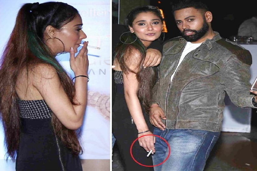 জনপ্রিয় টিভি অভিনেত্রী সারা খানেরও ধূমপানের দৃশ্য প্রাকশ্যে এসেছে বারেবারে ৷ বিধিবদ্ধ সতর্কীকরণ : ধূমাপান মৃত্যুর কারণ ৷ 