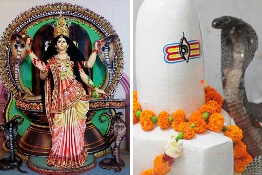 ♦ শ্রাবণ মাসের শুক্ল পঞ্চমী তিথিটি সারা ভারতেই বিশেষ গুরুত্বপূর্ণ। এদিন নাগ পঞ্চমী। পৌরাণিক বিশ্বাস অনুযায়ী, নাগ লোক বা পাতাল থেকে নাগ বা সর্পকুল মানবের উদ্দেশে এদিন আশিস প্রেরণ করেন। পারিবারিক সমৃদ্ধি ও সার্বিক কুশলের জন্য এই আশীর্বাদকে অত্যন্ত জরুরি বলে মনে করেন লক্ষ লক্ষ ভারতীয়। ♦ শ্রাবণ মাসের শুক্ল পঞ্চমী তিথিটি সারা ভারতেই বিশেষ গুরুত্বপূর্ণ। এদিন নাগ পঞ্চমী। পৌরাণিক বিশ্বাস অনুযায়ী, নাগ লোক বা পাতাল থেকে নাগ বা সর্পকুল মানবের উদ্দেশে এদিন আশিস প্রেরণ করেন। পারিবারিক সমৃদ্ধি ও সার্বিক কুশলের জন্য এই আশীর্বাদকে অত্যন্ত জরুরি বলে মনে করেন লক্ষ লক্ষ ভারতীয়।