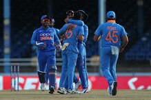 লারার শহরে ব্যাটে বিরাট শাসন, বল হাতে দাপট ভুবির, ৫৯ (D/L) রানে জয়ী ভারত লারার শহরে ব্যাটে বিরাট শাসন, বল হাতে দাপট ভুবির, ৫৯ (D/L) রানে জয়ী ভারত