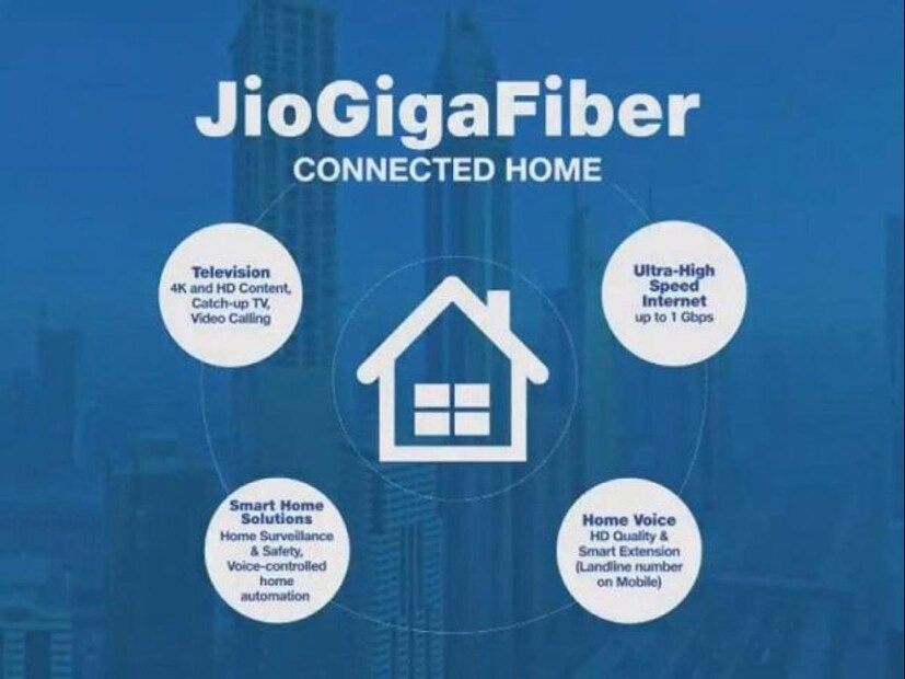 Jio GigaFiber একটি হাইস্পিড ইন্টারনেট ব্রডব্যান্ড পরিষেবা। এখানে 1 Gbps ডাউনলোড স্পিড ও 100 Mbps আপলোড স্পিড পাওয়া যাবে ৷ 