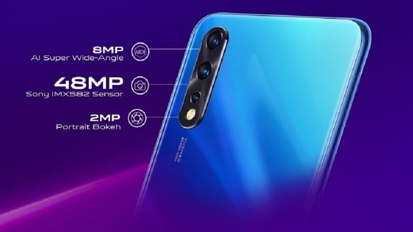 ছবি তোলার জন্য Vivo Z1x ফোনে রয়েছে ট্রিপল ক্যামেরা সেটআপ - একটি  48 মেগাপিক্সেল প্রাইমারি সেন্সর,  8 মেগাপিক্সেল ওয়াইড অ্যাঙ্গেল ক্যামেরা আর 2 মেগাপিক্সেল ডেপ্ত সেন্সর। সেলফি তোলার জন্য রয়েছে 32 মেগাপিক্সেল সেন্সর। 