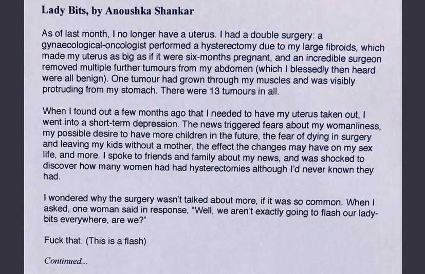 রবি শঙ্কর কন্যা অনুষ্কা বিশ্বখ্যাত সেতার শিল্পী৷ তাঁর দুই সন্তান৷ জরায়ুর সমস্যার জন্য সন্তান জন্মের সময় তিনি খুবই কষ্ট পেয়েছেন৷ 
