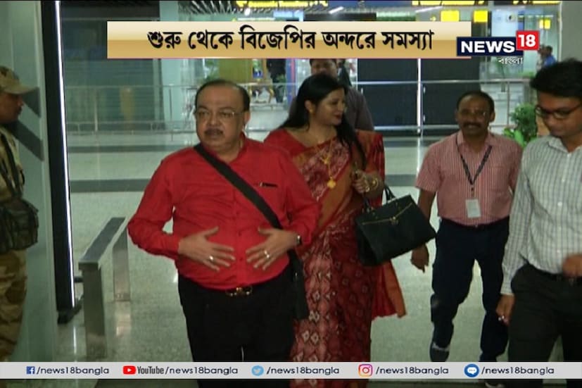 রাজ্য বিজেপি নেতাদের একাংশের সঙ্গে মতের অমিল দেখা দিয়েছে শোভন-বৈশাখীর ৷ ফাইল ছবি ৷