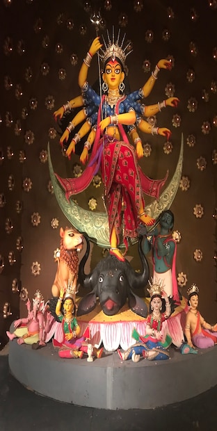 দেখুন প্রফুল্ল কাননের দুর্গা মূর্তি ৷
