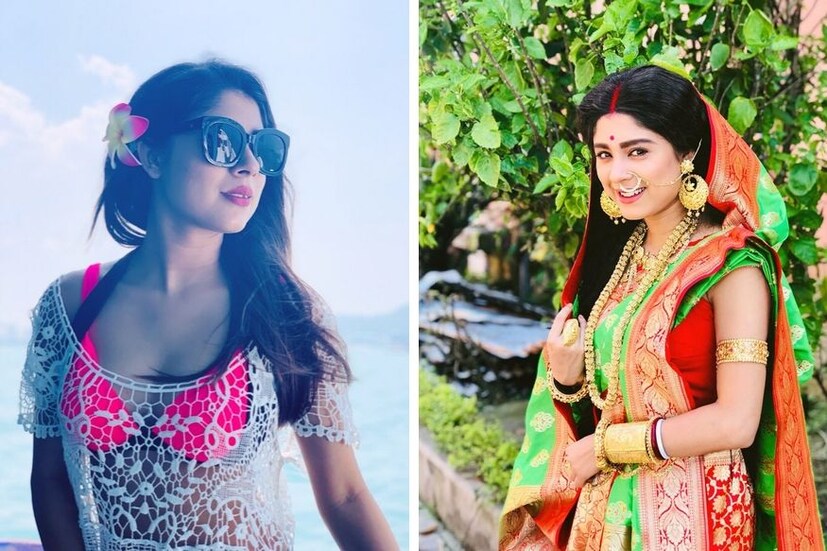 • সময়টা বেশ ভালই যাচ্ছে ‘মঙ্গলচণ্ডী’র খুল্লনা ওরফে অদ্রিজা রায়ের ৷ পুজোর আগেই মুক্তি পেয়েছে তাঁর প্রথম বড় পর্দার কাজ, ‘পরিণীতা’ ৷ ছবি: ইনস্টাগ্রাম ৷