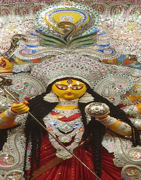 আনন্দে, আড্ডায় দুর্গাপুজোয় মেতে উঠেছে জনগণ ৷ ছবি সংগৃহীত ৷ 