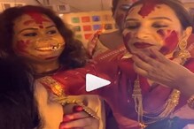 সিঁদুরে, সোহাগে মাখামাখি...শুভশ্রী মাতলেন সিঁদুর খেলায়, সঙ্গে রাজ ! সিঁদুরে, সোহাগে মাখামাখি...শুভশ্রী মাতলেন সিঁদুর খেলায়, সঙ্গে রাজ !