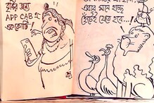 কৈলাস টু কুমারটুলি, পুজোয় কার্টুনের কোলাজ কৈলাস টু কুমারটুলি, পুজোয় কার্টুনের কোলাজ