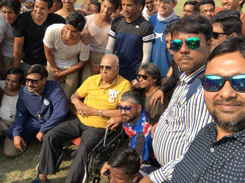 পিকে বন্দ্যোপাধ্যায়ের সঙ্গে অজয় দেবগণ 