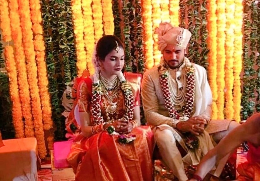 নতুন ইনিংস শুরু মণীশের ৷ পাত্রী অভিনেত্রী আশ্রিতা শেট্টি ৷ 