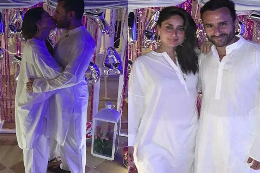 করিনা কাপুরের ৩৯ তম জন্মদিনে সইফ আলি খানকে জরিয়ে ধরে চুমু খাচ্ছেন সেই ভিডিওই ভাইরাল হয়েছে সোশ্যাল মিডিয়ায় ৷ ছবি সংগৃহীত ৷ করিনা কাপুরের ৩৯ তম জন্মদিনে সইফ আলি খানকে জরিয়ে ধরে চুমু খাচ্ছেন সেই ভিডিওই ভাইরাল হয়েছে সোশ্যাল মিডিয়ায় ৷ ছবি সংগৃহীত ৷