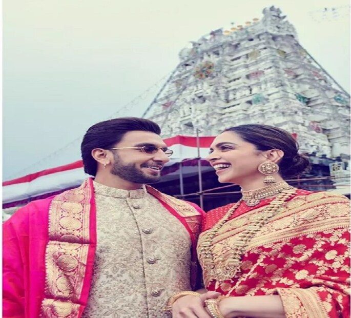 প্রথম বিবাহ বার্ষিকীতে রণবীর সিং ও দীপিকা পাড়ুকোন ৷ ছবি সংগৃহীত ৷ 