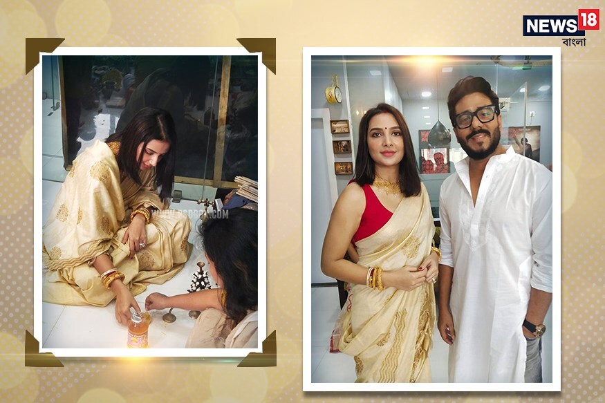 সকাল থেকেই তুমুল ব্যস্ততা পরিচালক রাজ চক্রবর্তীর অফিসে ৷ সকাল সকালই শাড়ি পড়ে, সুন্দর সেজে অফিসে হাজির হয়েছেন রাজের গিন্নি শুভশ্রী ৷ সকাল থেকেই তুমুল ব্যস্ততা পরিচালক রাজ চক্রবর্তীর অফিসে ৷ সকাল সকালই শাড়ি পড়ে, সুন্দর সেজে অফিসে হাজির হয়েছেন রাজের গিন্নি শুভশ্রী ৷